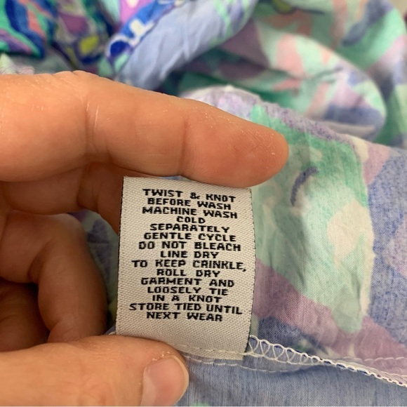 Escape By Habitat Tiered Maxi Dress Womens M Tropical Floral Resort Rayon Tencel - Picture 12 of 17